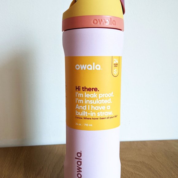 Here are your unexpected goods Owala 40oz Tumbler in Candy Store Pink